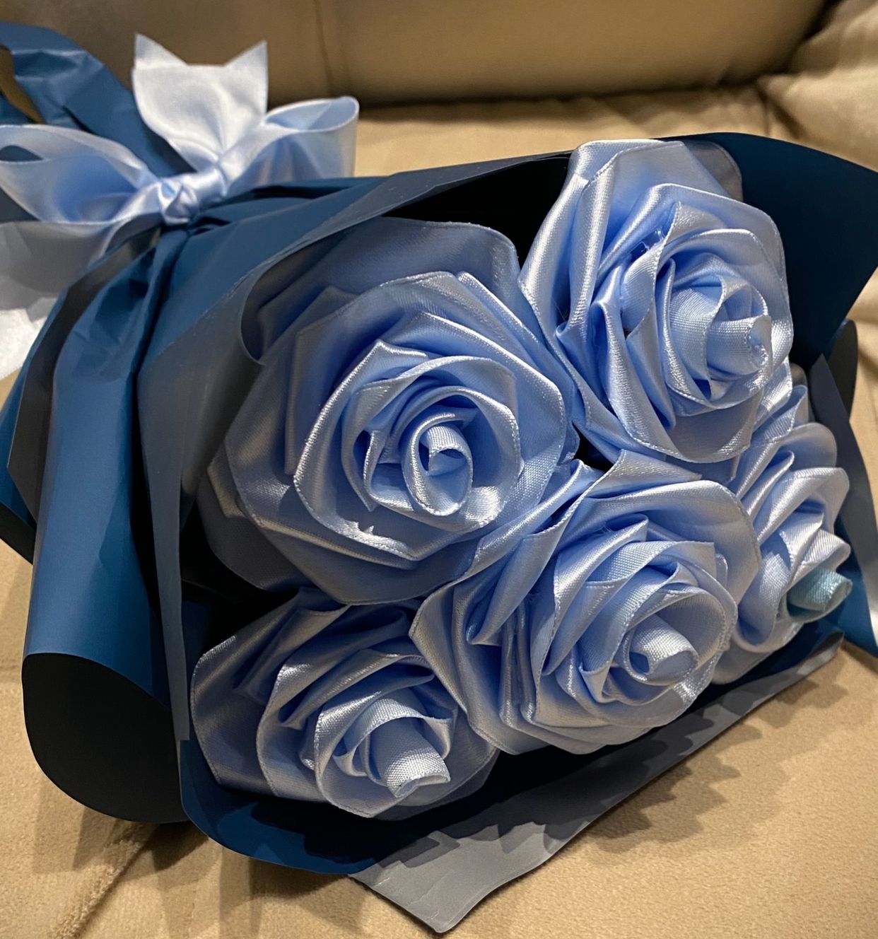 Buquê Azul Claro